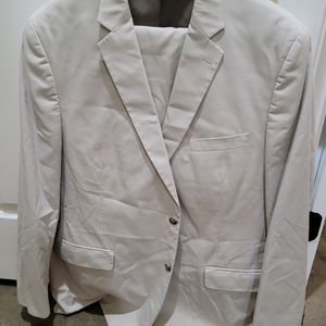 Haspel poplin suit 48L